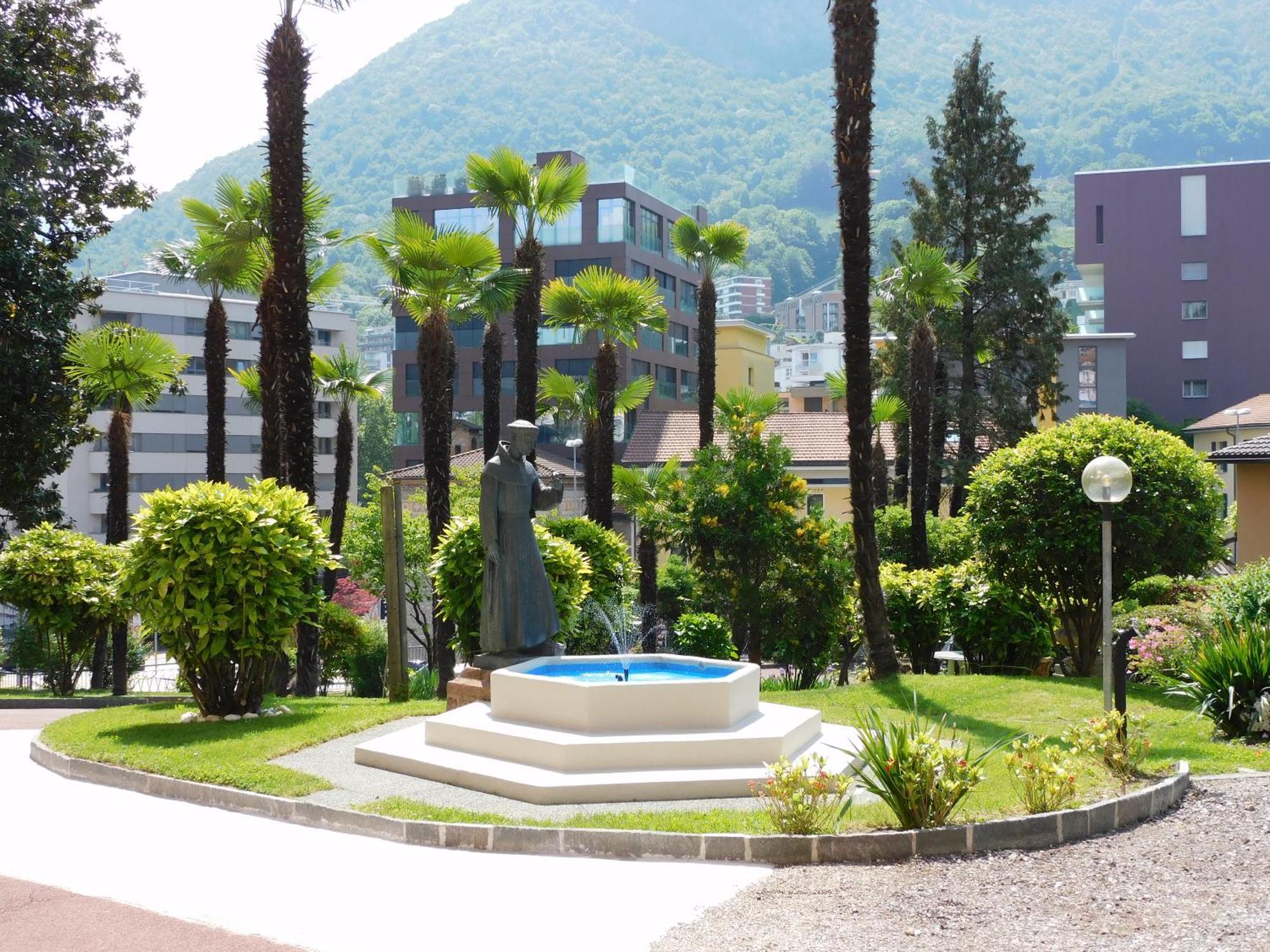 Hotel Casa Santa Birgitta Lugano Esterno foto
